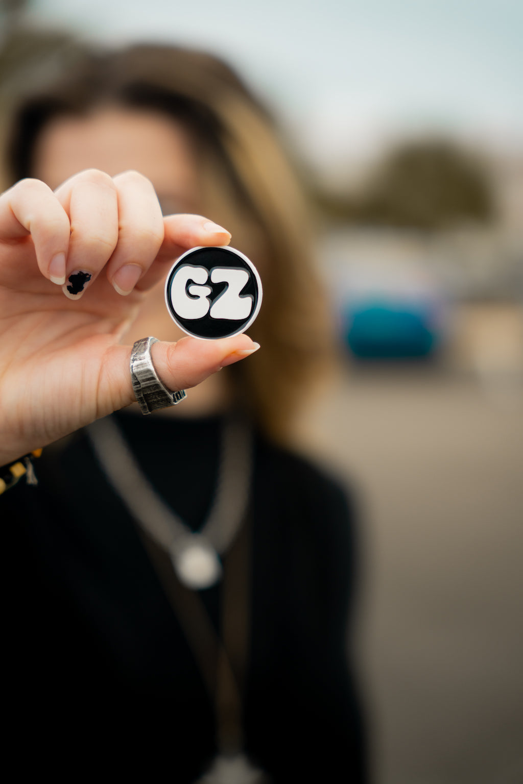 GZ Enamel Pin