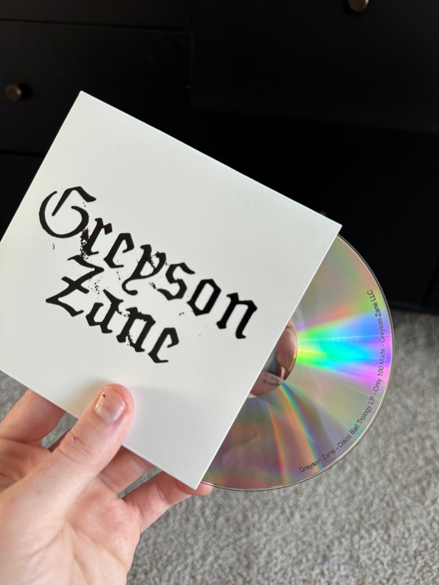 Autographed Disco Ball Trilogy CD