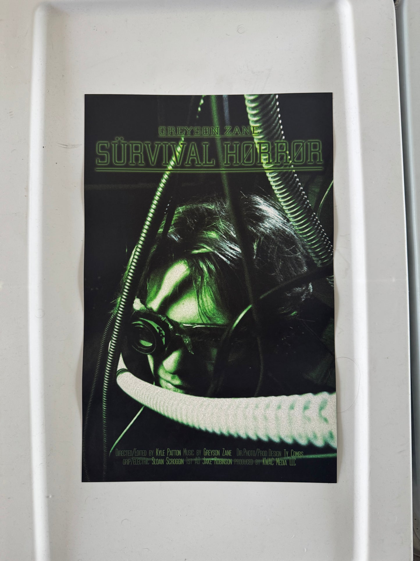 SüRVIVAL HøRRøR 11"x17" Signed Poster